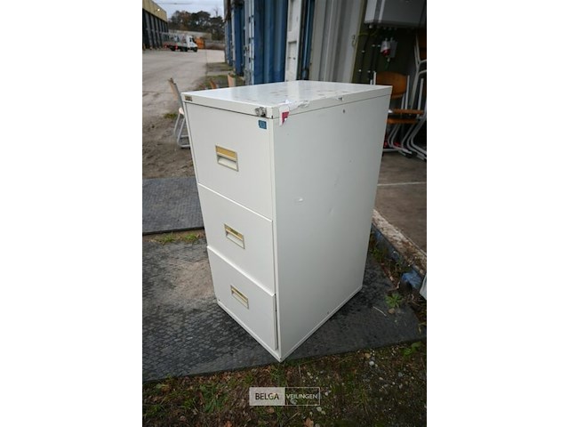 Metalen dossierkast met 3 laden - afbeelding 2 van  5