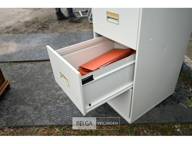 Metalen dossierkast met 3 laden - afbeelding 5 van  5