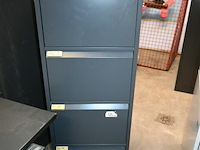 Metalen dossierkast met 4 laden - afbeelding 1 van  5