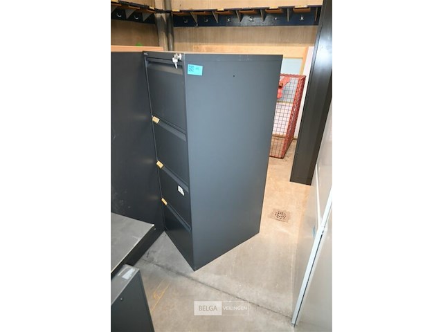 Metalen dossierkast met 4 laden - afbeelding 2 van  5