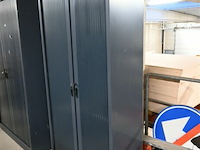 Metalen dossierkast met roldeuren - afbeelding 1 van  4