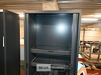 Metalen dossierkast met roldeuren - afbeelding 3 van  4