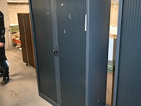 Metalen dossierkast met roldeuren - afbeelding 1 van  5