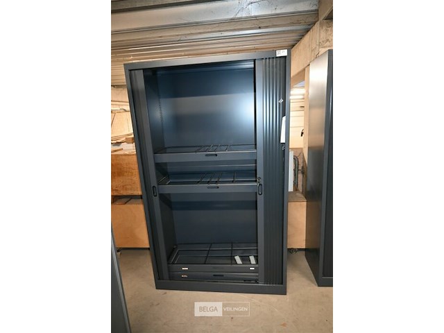 Metalen dossierkast met roldeuren - afbeelding 3 van  5