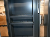 Metalen dossierkast met roldeuren - afbeelding 3 van  5