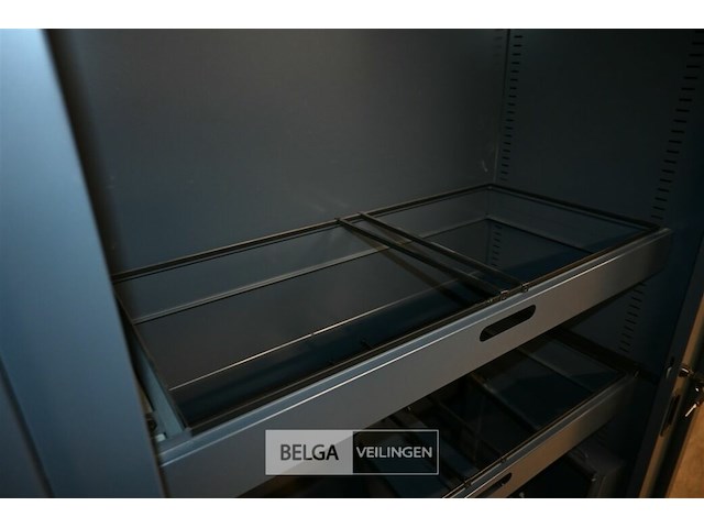 Metalen dossierkast met roldeuren - afbeelding 4 van  4