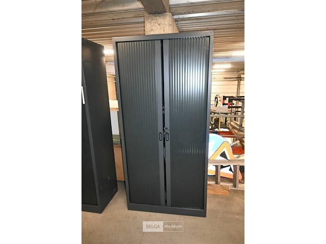 Metalen dossierkast met roldeuren - afbeelding 2 van  4
