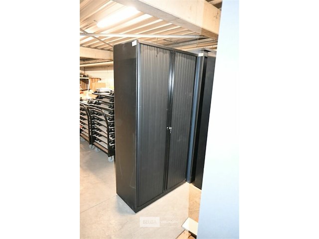 Metalen dossierkast met roldeuren - afbeelding 1 van  5