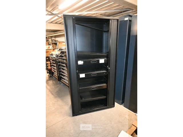 Metalen dossierkast met roldeuren - afbeelding 4 van  5