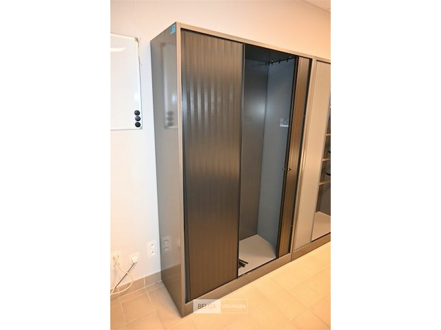 Metalen dossierkast met roldeuren - afbeelding 1 van  4