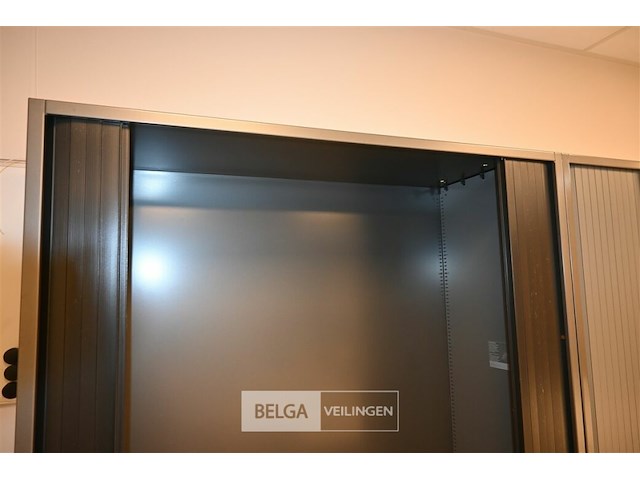Metalen dossierkast met roldeuren - afbeelding 3 van  4