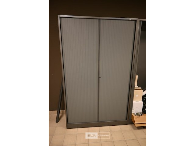 Metalen dossierkast met roldeuren - afbeelding 2 van  5