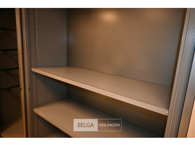 Metalen dossierkast met roldeuren - afbeelding 3 van  4