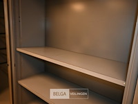 Metalen dossierkast met roldeuren - afbeelding 3 van  4