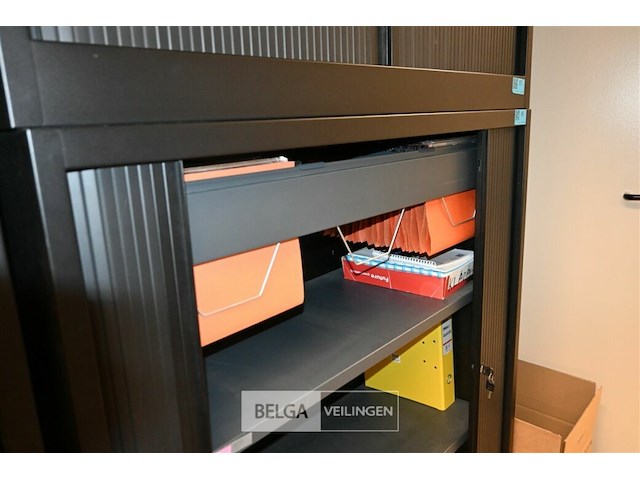 Metalen dossierkast met roldeuren - afbeelding 3 van  5