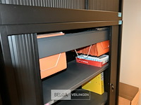 Metalen dossierkast met roldeuren - afbeelding 3 van  5