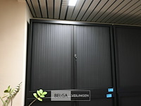 Metalen dossierkast met roldeuren - afbeelding 1 van  5