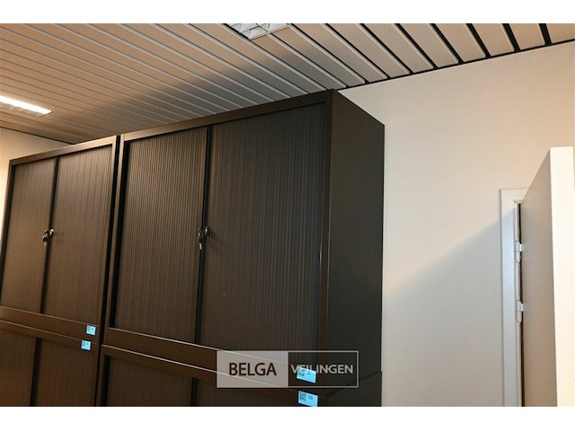 Metalen dossierkast met roldeuren - afbeelding 2 van  5