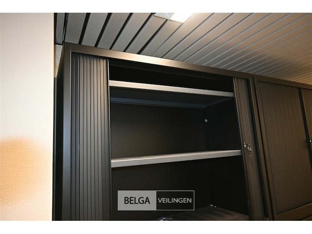 Metalen dossierkast met roldeuren - afbeelding 3 van  5