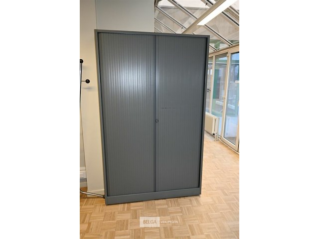 Metalen dossierkast met roldeuren - afbeelding 2 van  4