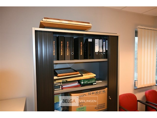 Metalen dossierkast met roldeuren - afbeelding 3 van  5