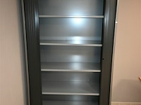 Metalen dossierkast met roldeuren - afbeelding 3 van  4