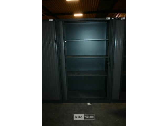 Metalen dossierkast met roldeuren - afbeelding 2 van  2