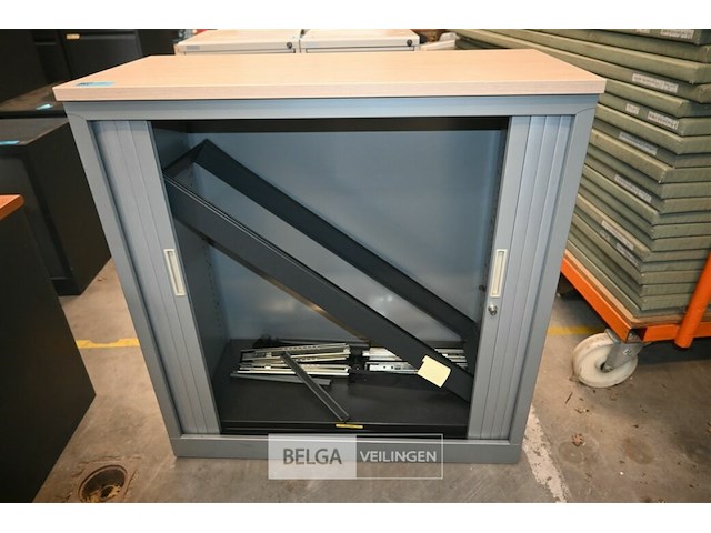 Metalen dossierkast met roldeuren - afbeelding 4 van  4