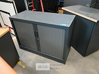 Metalen dossierkast met roldeuren - afbeelding 1 van  4