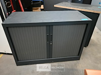 Metalen dossierkast met roldeuren - afbeelding 2 van  4