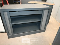 Metalen dossierkast met roldeuren - afbeelding 3 van  4