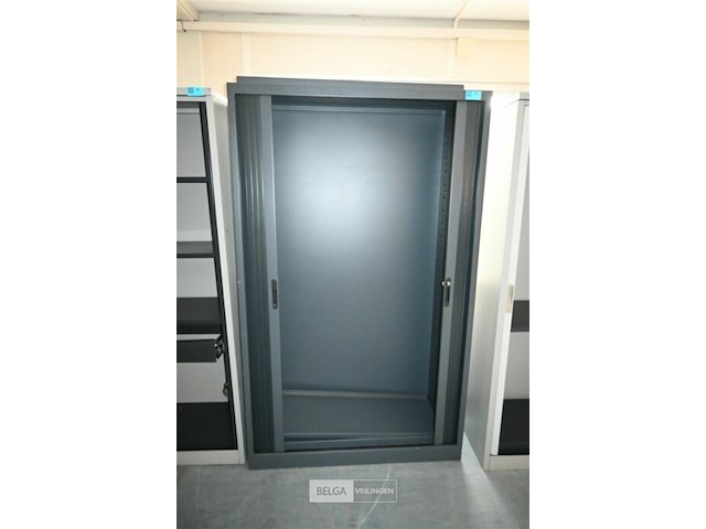 Metalen dossierkast met roldeuren - afbeelding 2 van  3