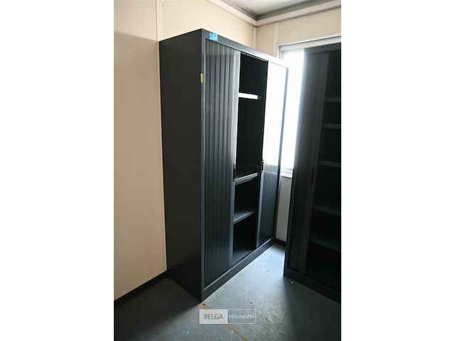 Metalen dossierkast met roldeuren - afbeelding 1 van  3