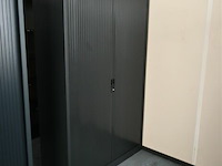 Metalen dossierkast met roldeuren - afbeelding 1 van  4