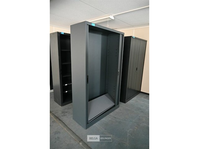 Metalen dossierkast met roldeuren - afbeelding 1 van  4