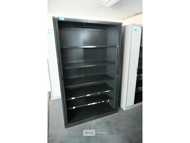 Metalen dossierkast met roldeuren - afbeelding 2 van  4