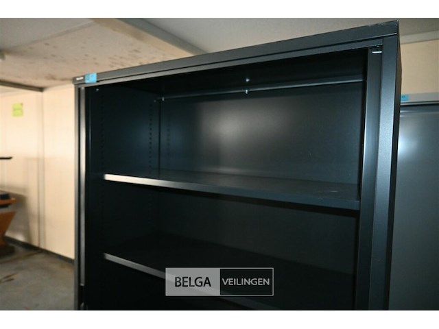 Metalen dossierkast met roldeuren - afbeelding 3 van  4