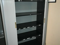 Metalen dossierkast met roldeuren - afbeelding 2 van  3