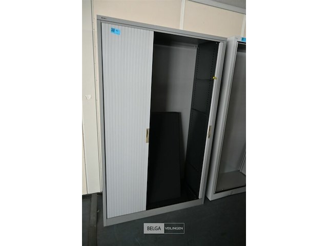 Metalen dossierkast met roldeuren - afbeelding 2 van  3