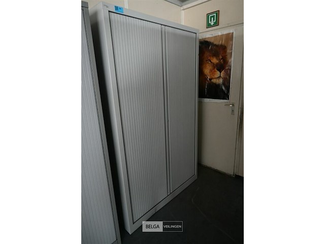 Metalen dossierkast met roldeuren - afbeelding 3 van  3