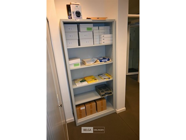 Metalen dossierkast zonder deuren - afbeelding 2 van  4