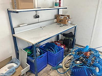 Metalen dossierkasten (4x) + werkbank - afbeelding 2 van  14