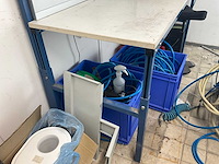 Metalen dossierkasten (4x) + werkbank - afbeelding 4 van  14