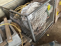 Metalen draagmand - afbeelding 2 van  2
