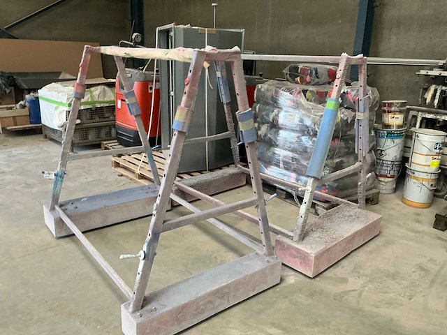 Metalen droogrek (2x) - afbeelding 3 van  3