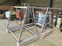 Metalen droogrek (2x) - afbeelding 3 van  3