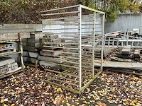 Metalen droogrek (4x) - afbeelding 1 van  4