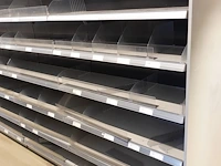 Metalen dubbelwandige winkelrek - afbeelding 3 van  7
