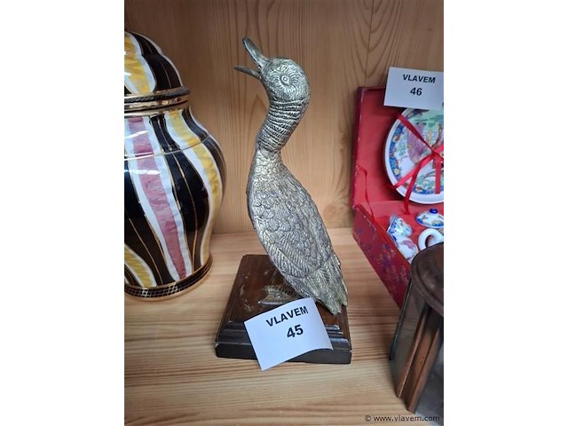 Metalen eend - afbeelding 1 van  1