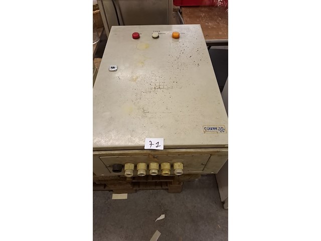 Metalen electriciteitskast - afbeelding 1 van  1